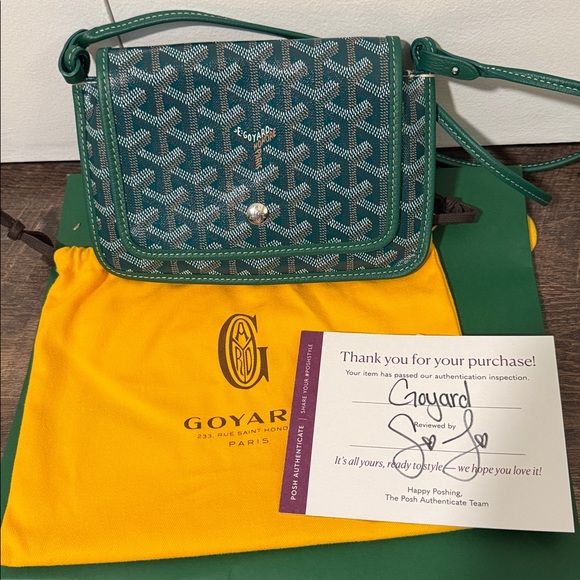 Goyard Handbags - NEW! Authentic! Goyard Plumet Convertible Pochette Wallet Crossbody